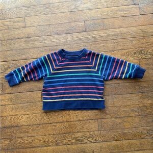 Primary Kids Colorful Striped Sweatshirt